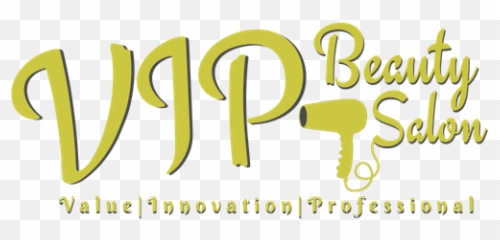 Vip Beauty Salon Logo - Calligraphy png