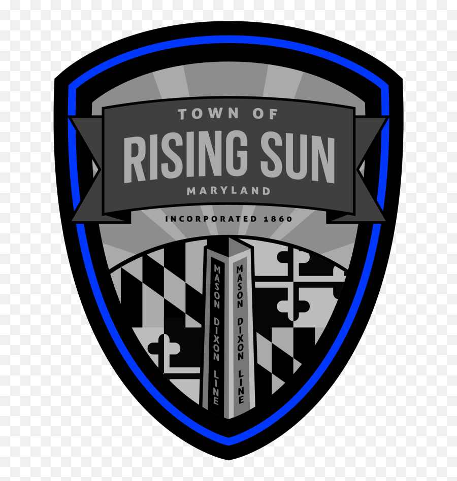 Download Rising Sun Police Department - Flag Of Maryland Png,Rising Sun Png