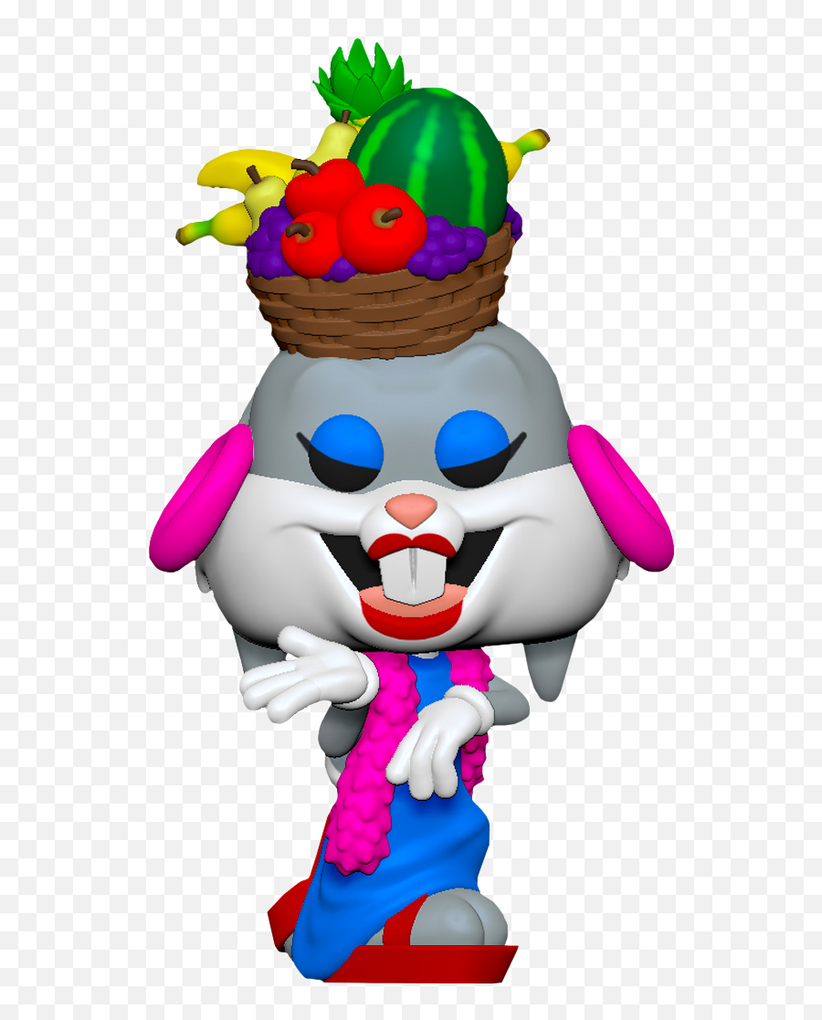 Pre - Order Looney Tunes Bugs Bunny With Fruit Hat 80th Anniversary Pop Vinyl Figure Funko Pop Bugs Bunny 80th Anniversary Png,Bugs Bunny Png