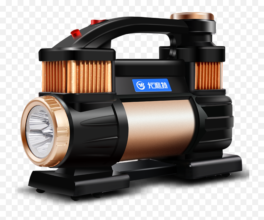 Double Cylinder Tire Electric Car - Flashlight Png,Air Pump Png