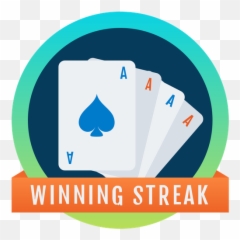 Winning Streak Badge Icon Of Rounded - Graphic Design png