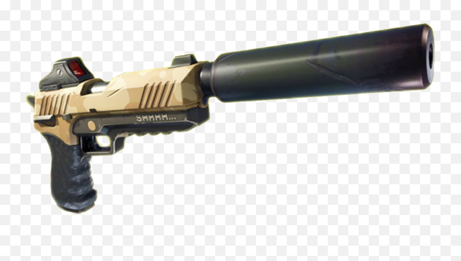Transparent Silenced Pistol Comment - Silence Pistol Transparent Fortnite Png,Pistol Transparent