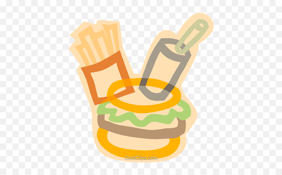 Fast Food Royalty Free Vector Clip Art - Clip Art Png,Fast Food Png