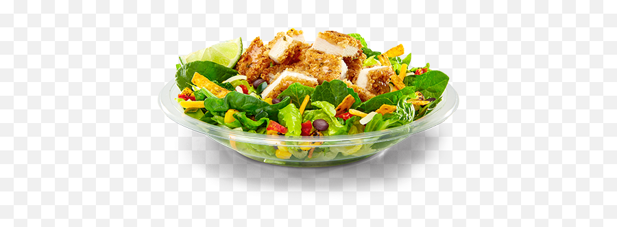 Mcdonalds - Premiumsouthwestsaladwithcrispychickenpng Many Calories In Mcdonalds Salad,Salad Transparent Background