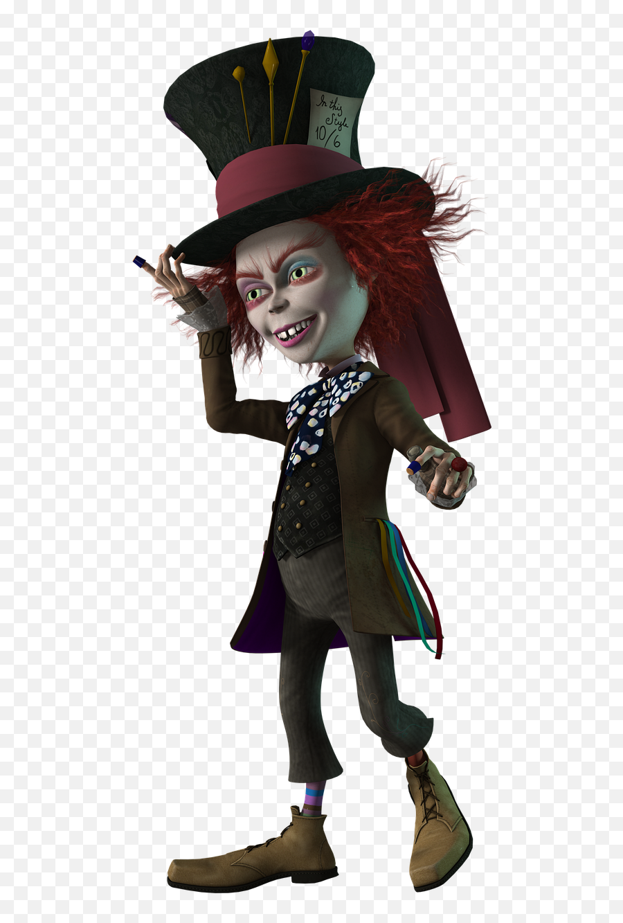 Mad Hatter Wonderland - Free Image On Pixabay Mad Hatter Alice In Wonderland Png,Mad Hatter Hat Png