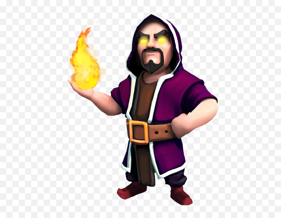 Clash Of Clans Wizard Wallpapers - Wallpaper Cave Clash Of Clans Wizard  Png,Wizard Beard Png - free transparent png images 