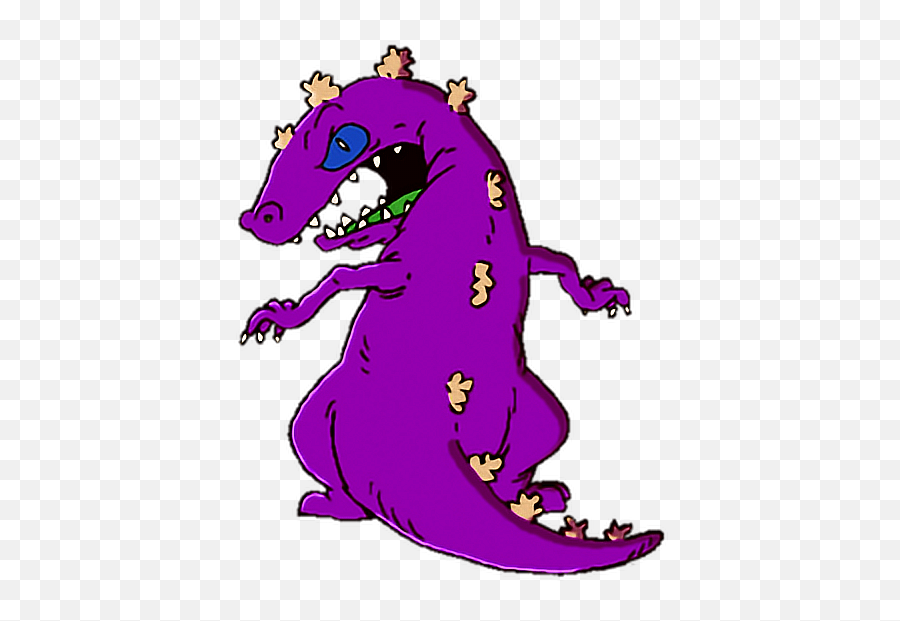 Purple Reptar - Sticker By Droopy Sensei Purple Reptar Png,Reptar Png