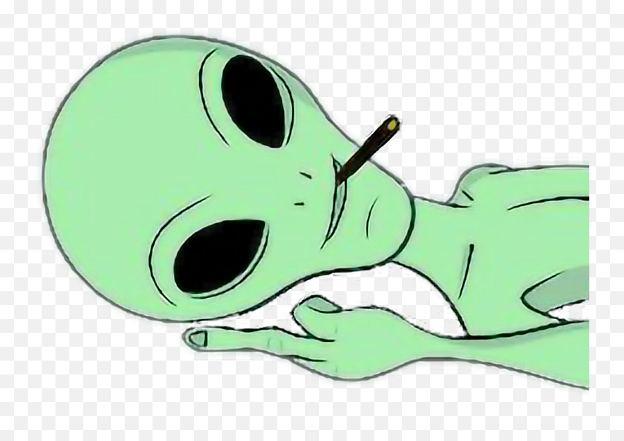 Green Smoke Png - Alien 420 Green Smoke Fuckyou Alien Fuck You Png,Cartoon Smoke Png