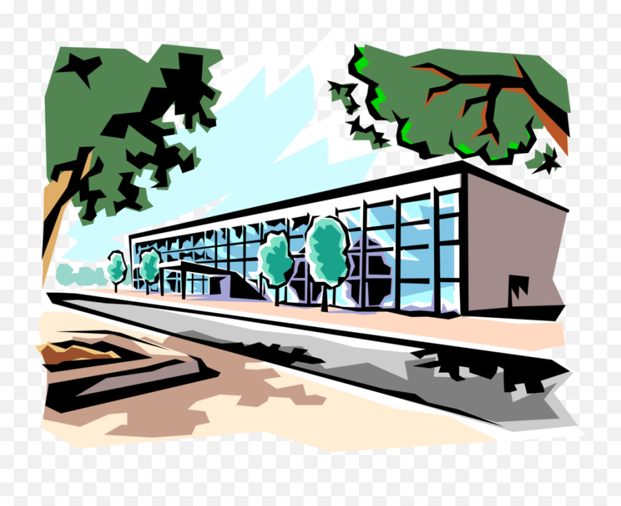 Vector Office Building - Office Building Clip Art Png Office Building Clip Art,Office Building Png