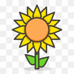 Daisy Flower Nature Free Icon Of Another Emoji Set - Goal Png