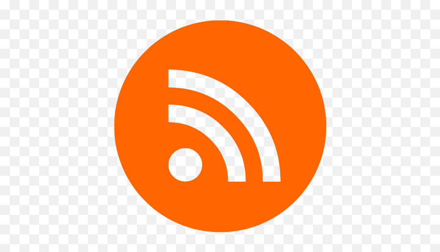 Subscribe Rss Social News Feed Icon - Social Media Platform Icons Png,Subscribe Icon Png