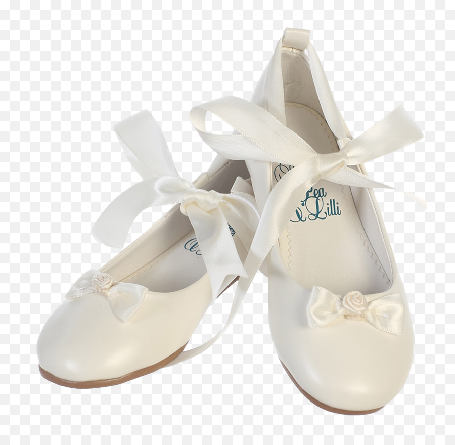 Download Flat Shoes Free Png Transparent Image And Clipart - Zapatos Con Cintas Blanco,Shoe Png