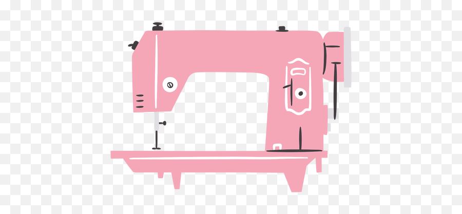 Sewing Machine Vintage Flat - Transparent Png U0026 Svg Vector File Desenho Maquina De Costura Rosa Png,Stitching Png