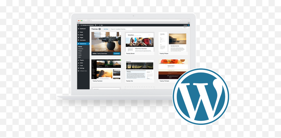 Wordpress Website Design And Development In London Minttwist - Mac Website Png,Wordpress Png