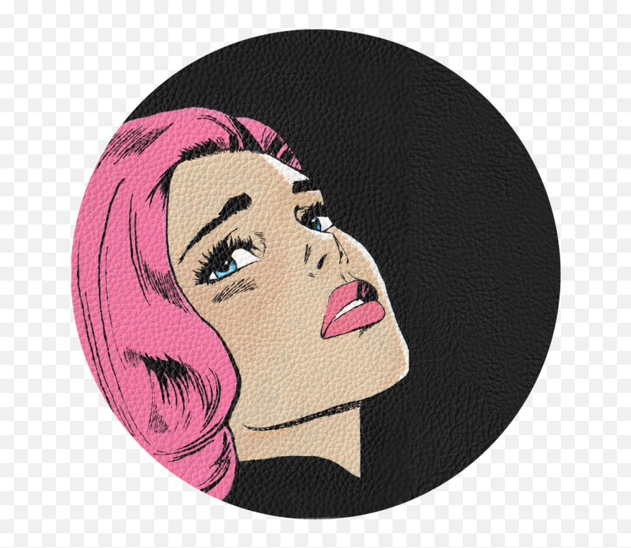 Bag Customisation Pink Hair Despair - Illustration Png,Pink Hair Png