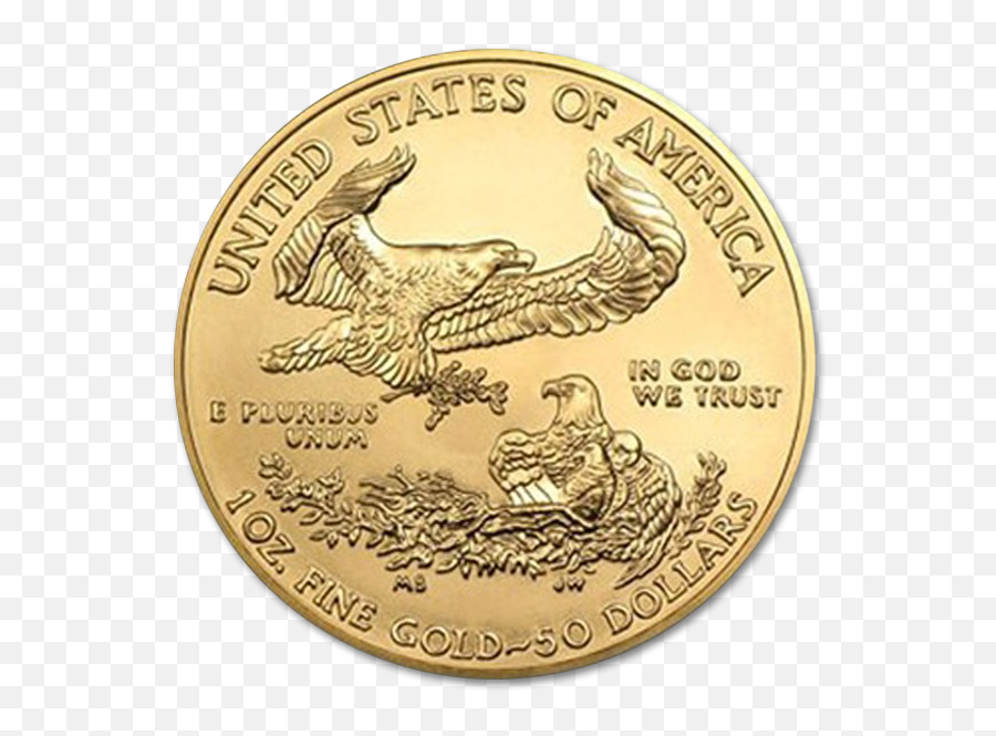Gold American Eagle 1 Oz Coin With Bitcoin - American Gold Eagle Png,American Eagle Png