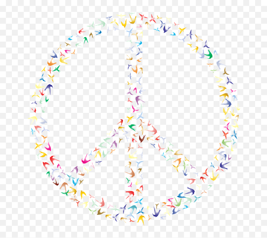 Birds Peace Sign - Free Vector Graphic On Pixabay Circle Png,Peace Sign Transparent