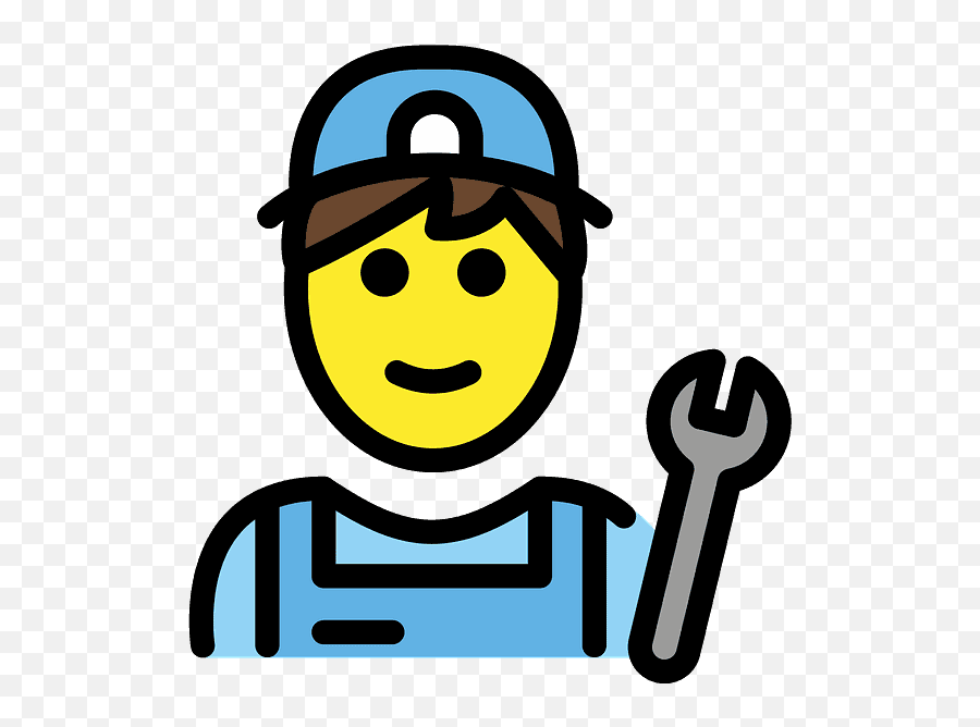 Mechanic Emoji Clipart - Mechaniker Clipart Png,Emojis Png Download