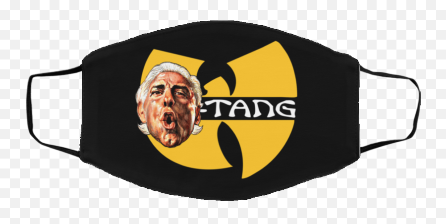 Ric Flair Wu - Tang Clan Face Mask Ric Flair Wu Tang Png,Wu Tang Logo Png