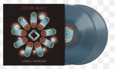 Lonely Diamond 12 Vinyl Transparent Blue - Ocean Alley Lonely Diamond Png,Ocean Transparent