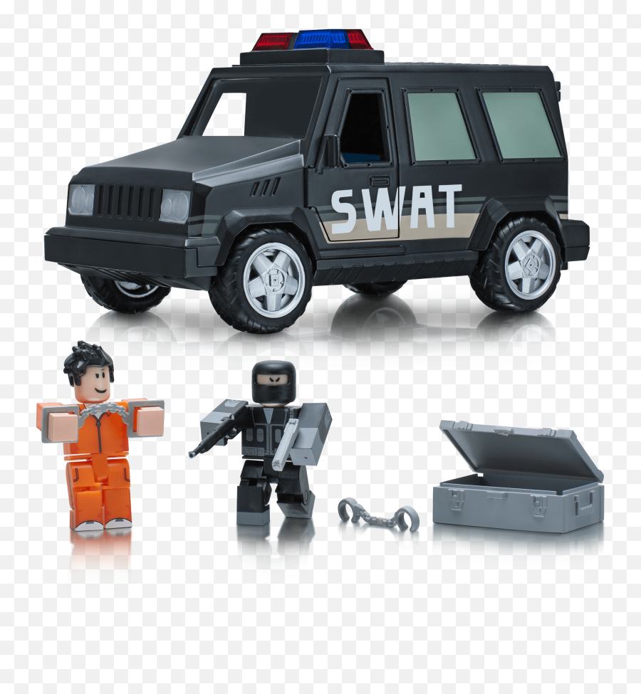 Roblox Action Collection - Jailbreak Swat Unit Vehicle Includes Exclusive Virtual Item Walmartcom Roblox Jailbreak Swat Unit Png,Roblox Jailbreak Logo