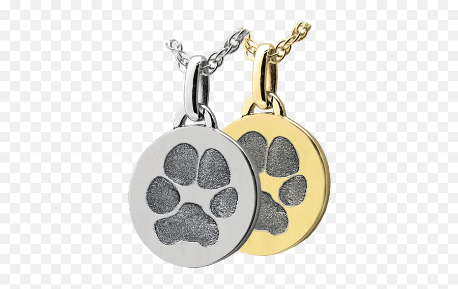 Pet Paw Print Jewelry With Laser Etched Photo Michigan - Pendant Png,Paw Print Transparent