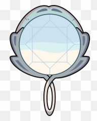 Front - Steven Universe Lapis Lazuli Mirror Transparent Lapis Lazuli Steven Universe Mirror Png,Steven Universe Logo Png