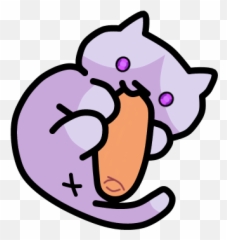Neko Atsume Amethyst Someone - Illustrations Art Street Happy Png,Transparent Neko Atsume