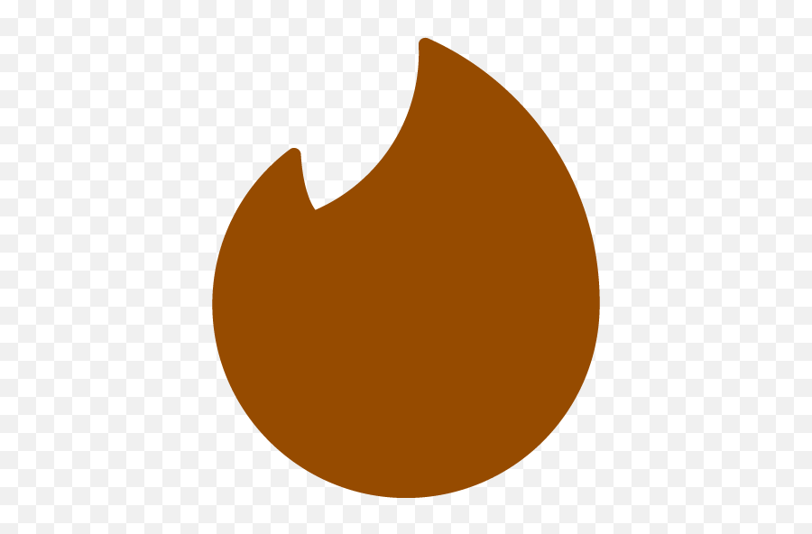 Brown Tinder Icon - Free Brown Social Icons Horizontal Png,Tinder Logo