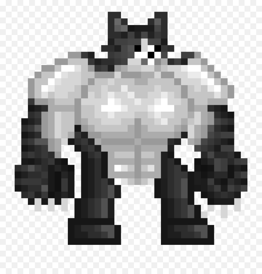 Letu0027s Upvote This Picure Of A Buffed Pw Cat For No Reason - Transparent Pixel Worlds Character Png,Transparent Pixel Cat
