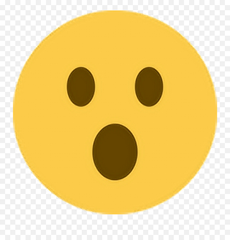 Download Shocked Gasp Realize Oh Emoji Emoticon Face - Open Mouth Emoji Png,Shocked Face Transparent