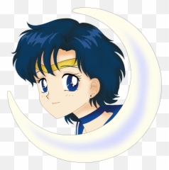 Sailor Mercury Ami Mizuno Print Vinyl - Sailor Mercury Png,Sailor Mercury Png
