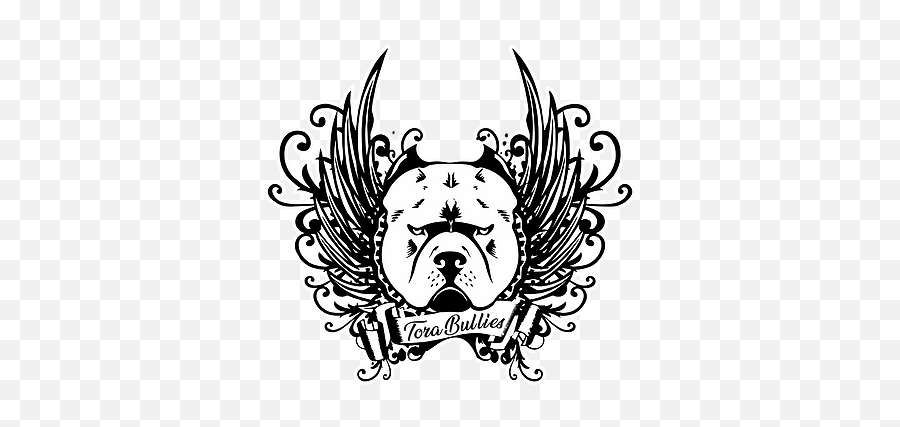 About - Herz Mit Flügeln Zeichnung Png,American Bully Logo