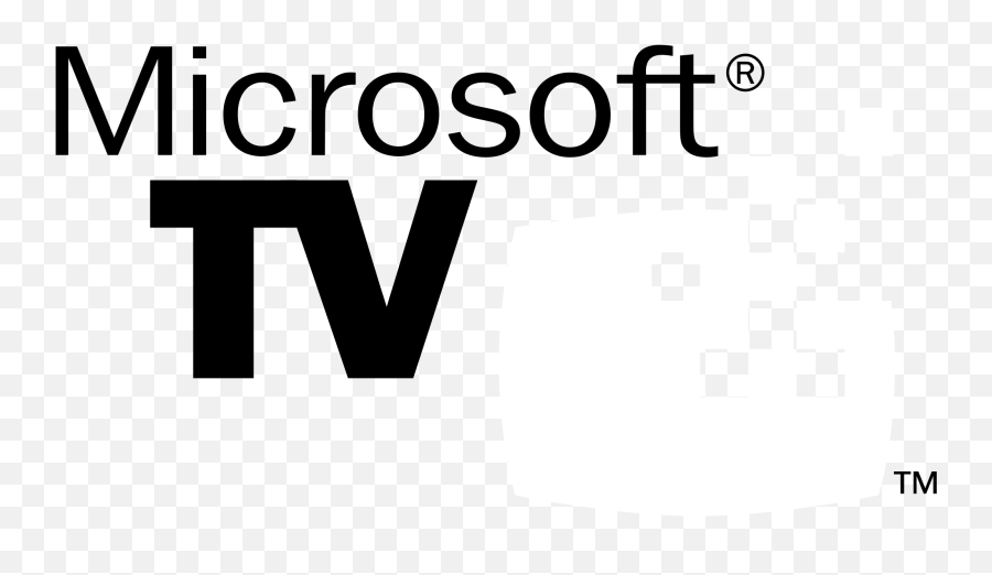 Microsoft Tv Logo Png Transparent Svg - Microsoft Tv Black Logo Transparent,Mudvayne Logo