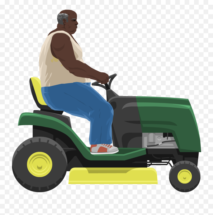 Lawn Outdoor Pain Gear Power - Happy Wheels Lawnmower Man Png,Riding Lawn Mower Icon