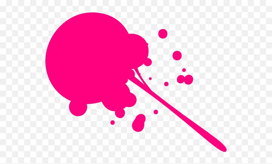 Download Graffiti Paint Splatter Splat - Neon Pink Png,Paint Splat Png