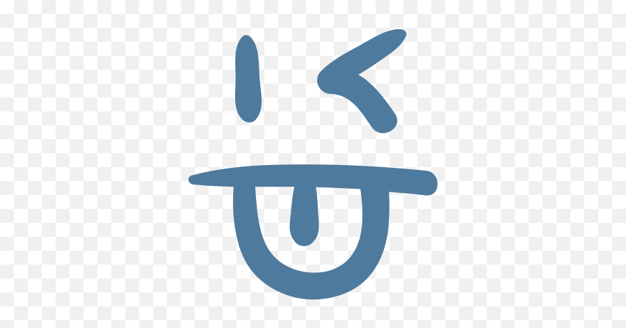 Emoji Emoticon Happy Smile Tongue Free Icon Of - Dot Png,Tongue Icon