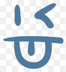 Emoji Emoticon Happy Smile Tongue Free Icon Of - Dot png