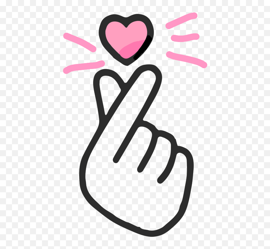 Download Finger Heart Png Image With No Background - Pngkeycom Transparent Background Finger Heart Png,Heart On Transparent Background