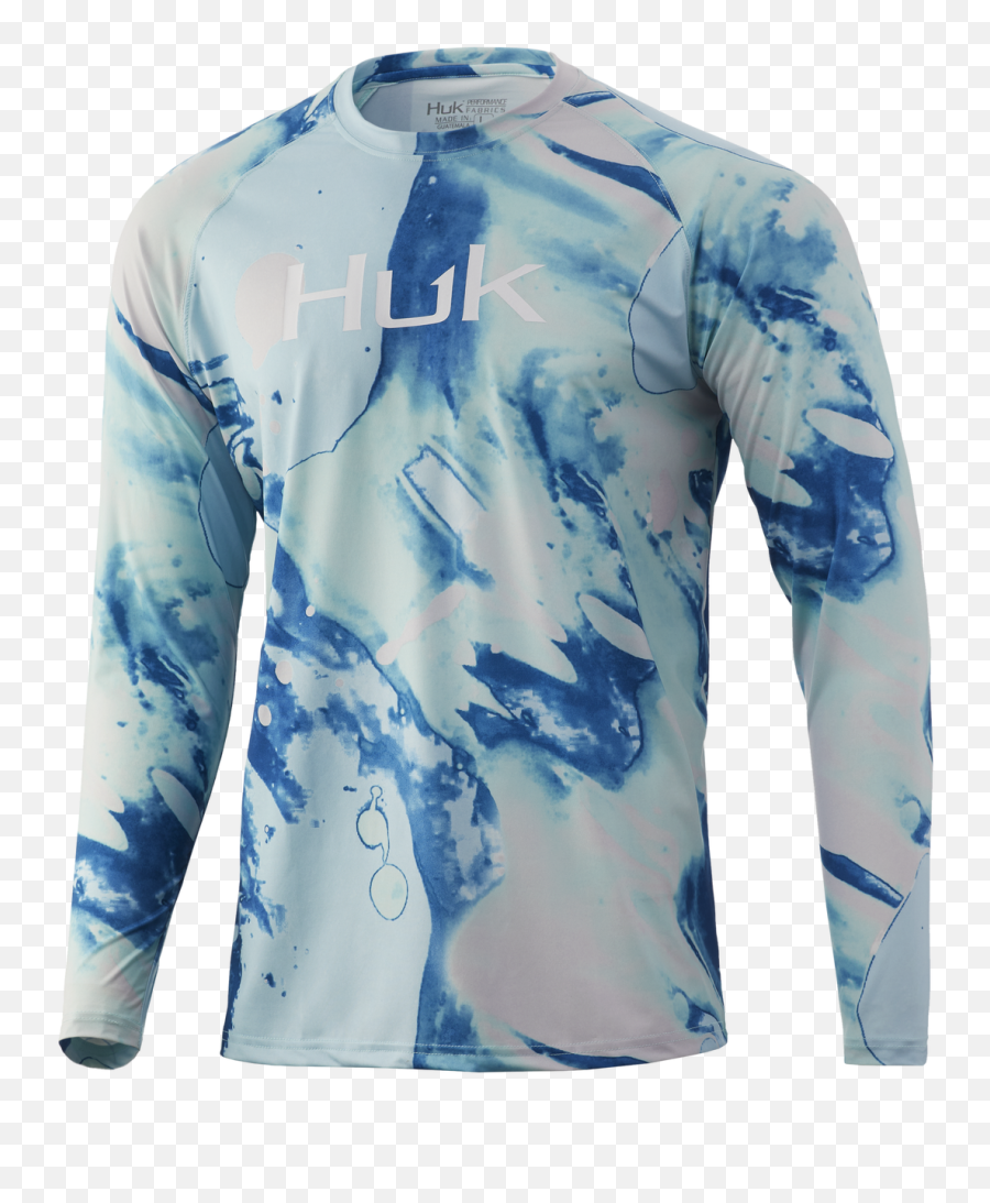 Huk Tie Dye Lava Long Sleeve Shirt - Long Sleeve Png,Icon Pursuit Jacket