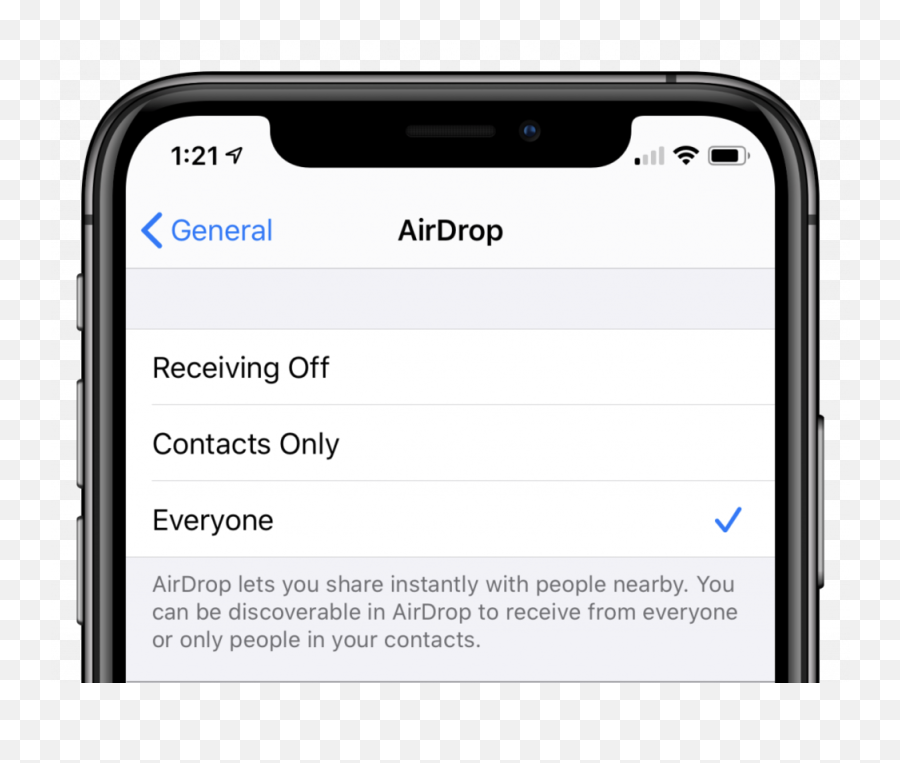 How To Fix Your Airdrop Reception - Smartphone Png,What Does The Airdrop Icon Look Like
