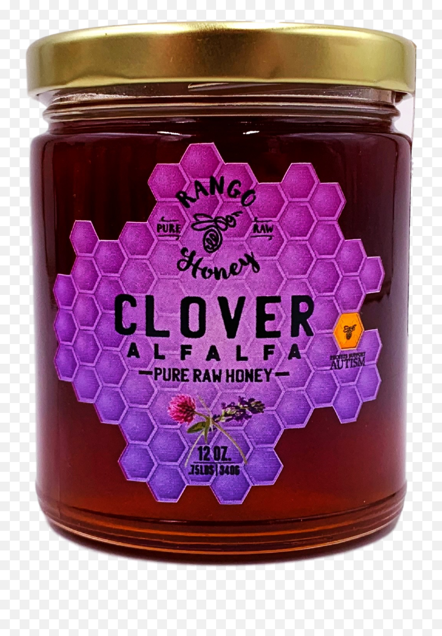 Clover Alfalfa Honey Jar - Grape Png,Honey Jar Png