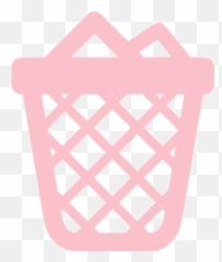 Pink Full Trash Icon - Free pink icons Trash Icon Png