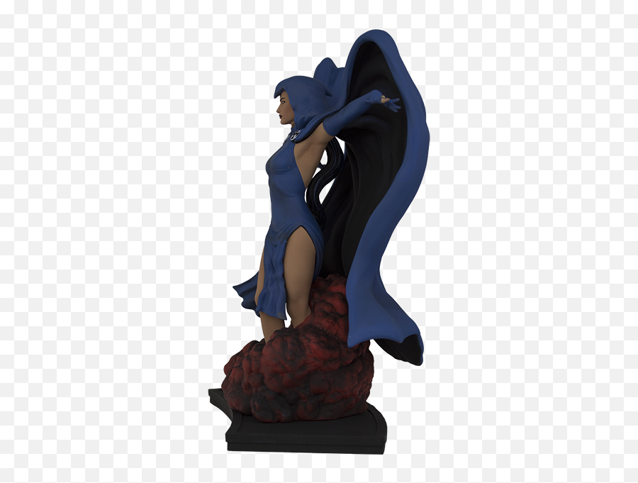 Download The New Teen Titans Raven Exclusive Statue - Raven Fictional Character Png,Titans Icon