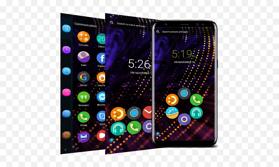 Icon Pack For Android - Dot Png,Zwart Icon Adw