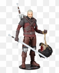 The Witcher 3 Wild Hunt Action Figure Geralt Of Rivia Wolf Armour - png