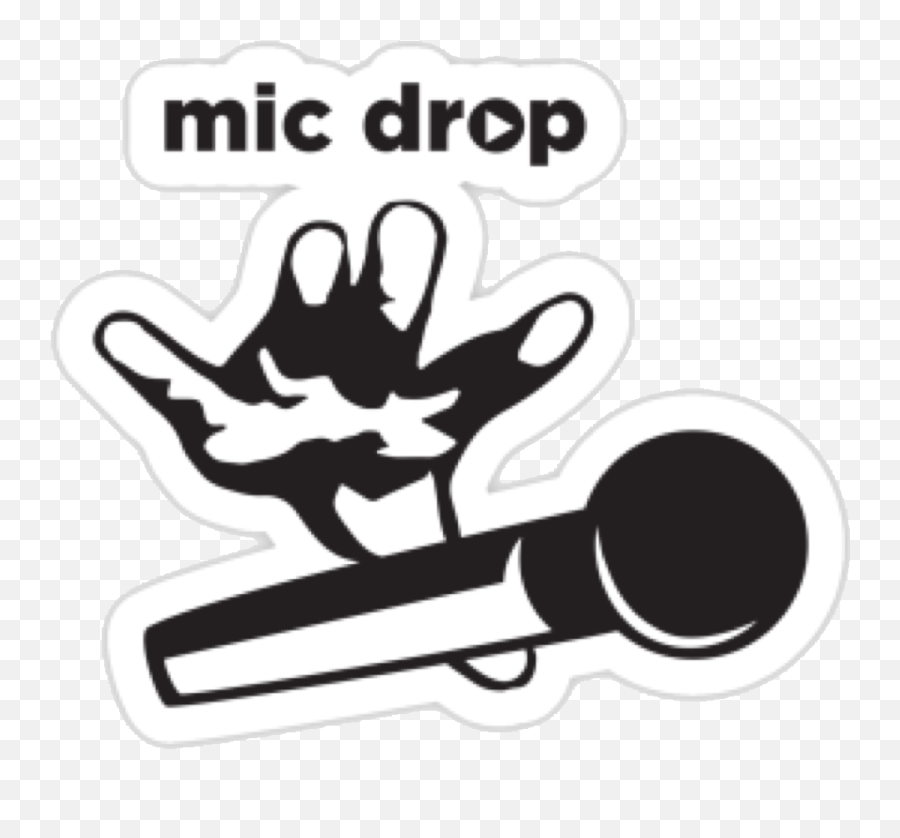 Hd Freetoedit Clip Art Transparent Background - Drop The Mic Drop The Knife...