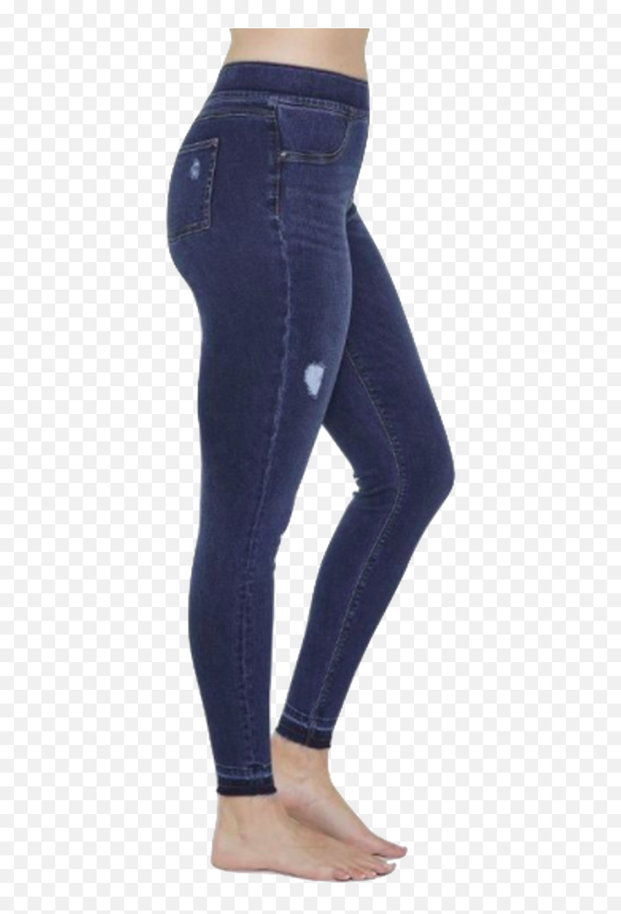 Distressed Denim Leggings - Monkeeu0027s Of Mountain Brook Straight Leg Png,Joe's Jeans Icon Flare