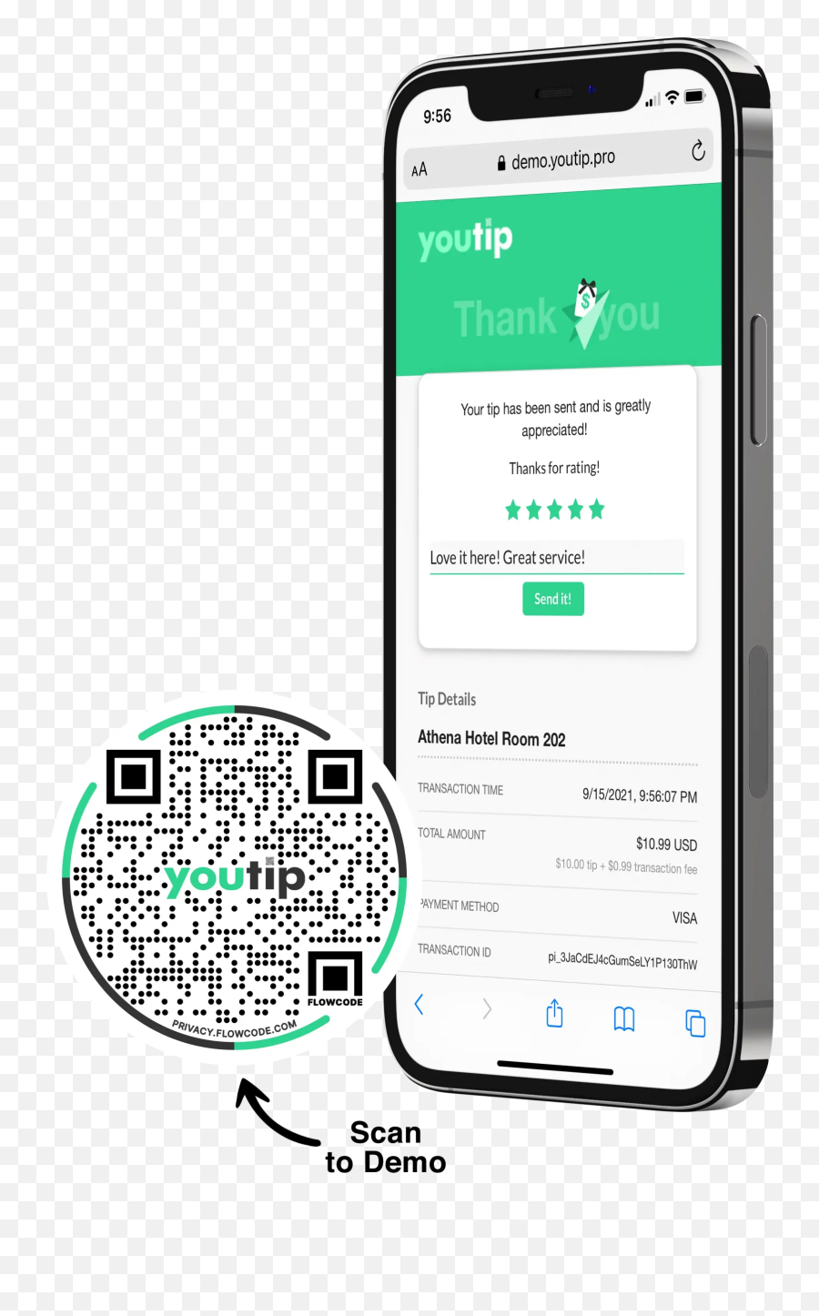 Youtip - Simple U0026 Fast Digital Tipping System Iphone Png,Simple Phone Icon