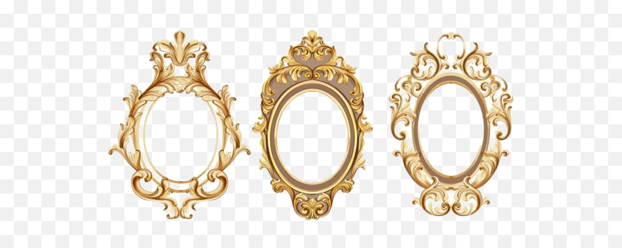 Golden Vintage Frame Png Free Image All - Vector Frame Gold,Gold Picture Frame Png